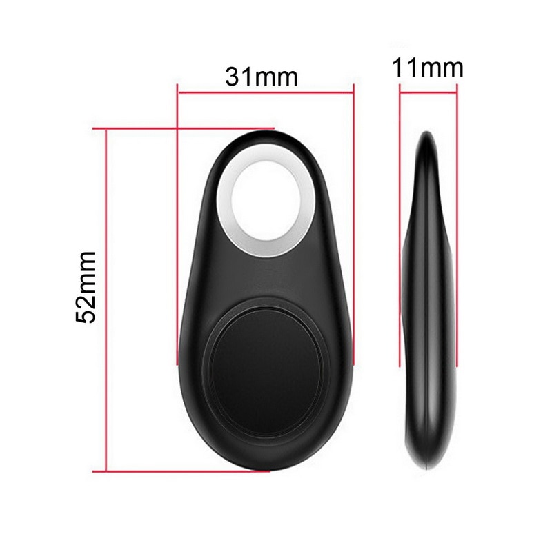 Bluetooth-nyckelfinnare smart anti-borttappad enhet gps-lokaliseringsspårare tag itag alarm localizado för barn husdjur hundkatt plånboksväska