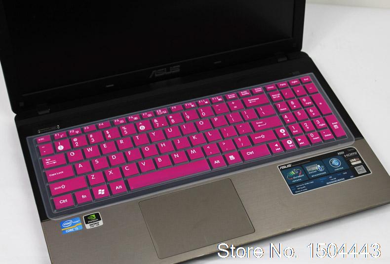 Silikon Schutzhülle Laptop 15.6 ''Tastatur Haut Für ASUS VivoBook X543U X543MA X543UA X543UB X543M Für ASUS ASUSPRO P2530 P2530U: Rose