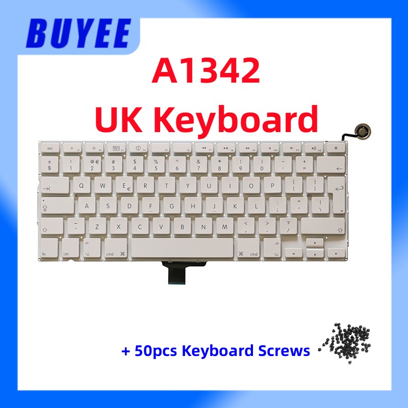 A1342 Uk Toetsenbord Voor Macbook Unibody 13.3 "A1342 Uk Engels Toetsenbord