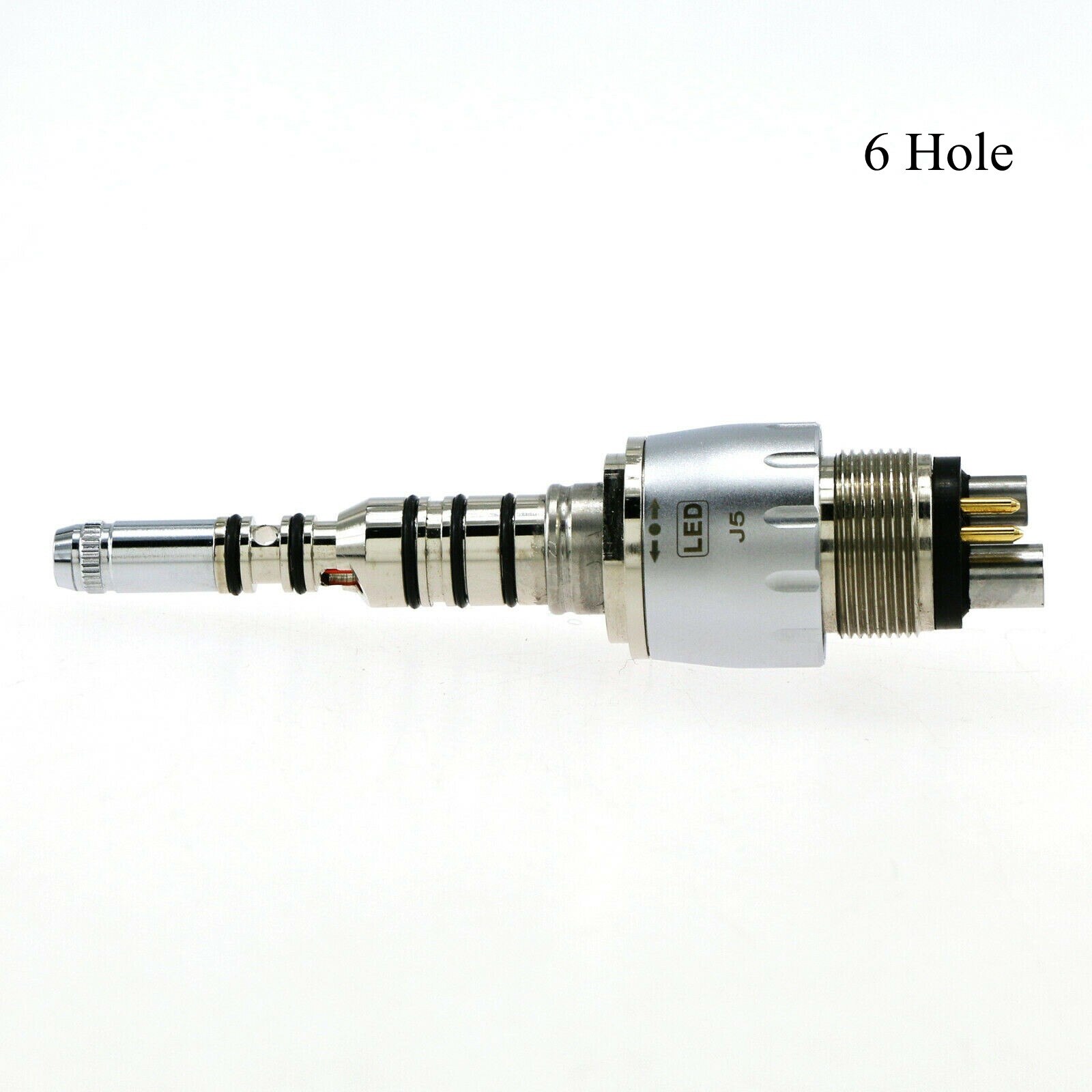 Dental Prophy Jet Polisher Handpiece Intraoral Air Flow Polishing Nozzle System Teeth Cleaning Inner Water for Kavo-coupling: Purple