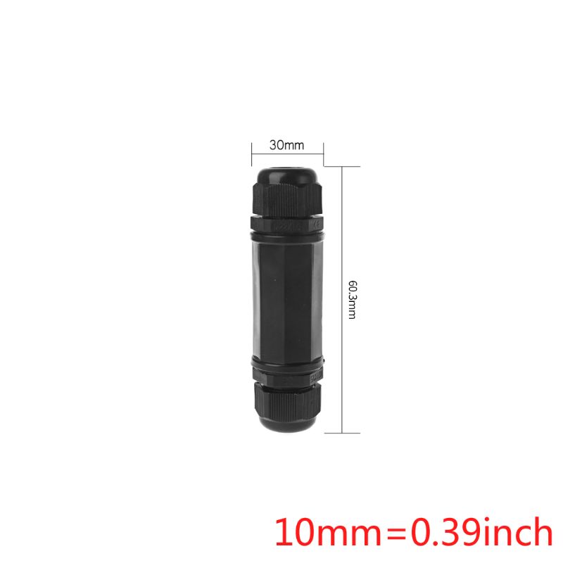 RJ45 Waterproof Connector IP67 Ethernet Network Cable Connector Double Head Outdoor LAN Coupler Adapter Female Cat5 6 7