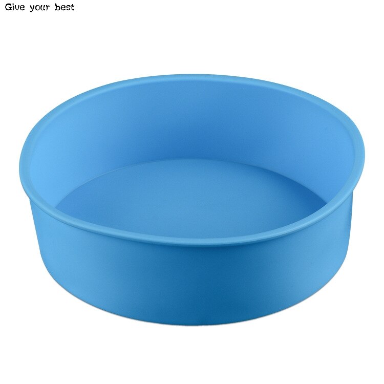Silicone Round Circular Shape Cake Mold Bakeware Baking Tool For Brownie Chiffon Sponge Cakes baking pan assadeira