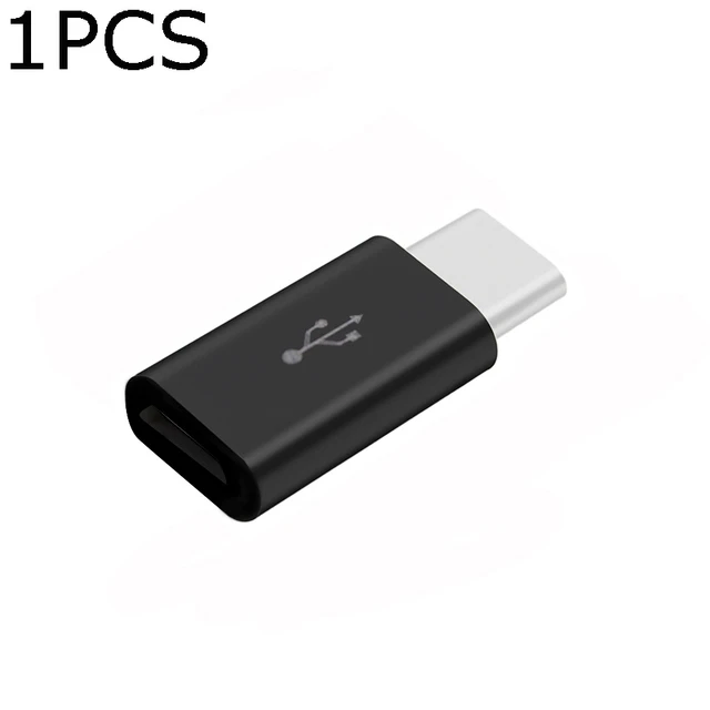 Złącze USB typu C żeńskie na Micro USB męskie Adapter ładowarki Micro USB typu C do konwertera telefonu Xiaomi Redmi Huawei: Czerwony