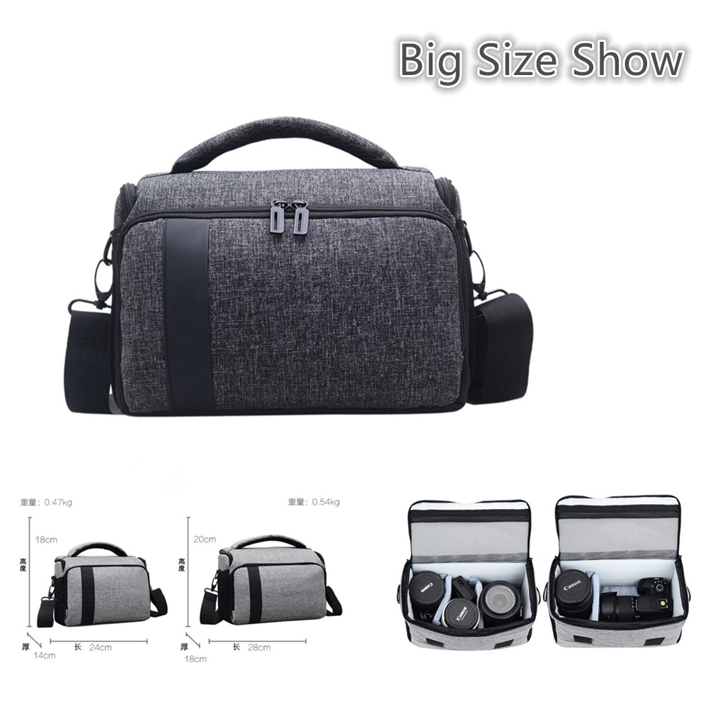 Camera Bag Draagtas voor Sony Alpha A9 A7s II A7R IV III II A7 III II A6600 A6500 A6400 a6300 A6100 A6000 A5100 A5000 NEX-6