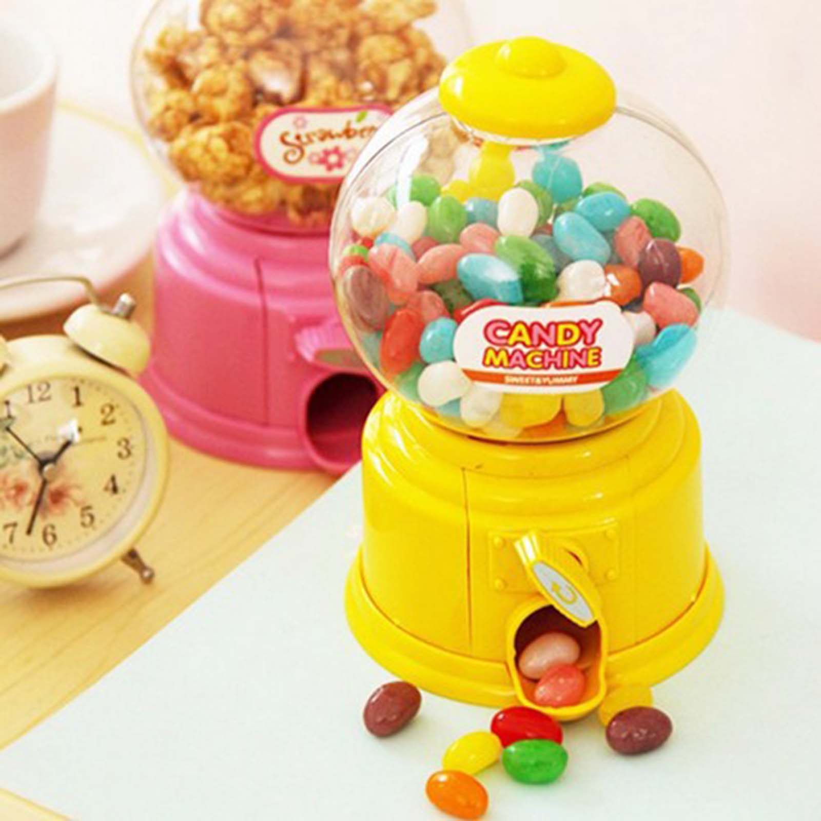 Candystrong dispenser maskine børn tyggegummibold snacks opbevaringsbokse til børn plast