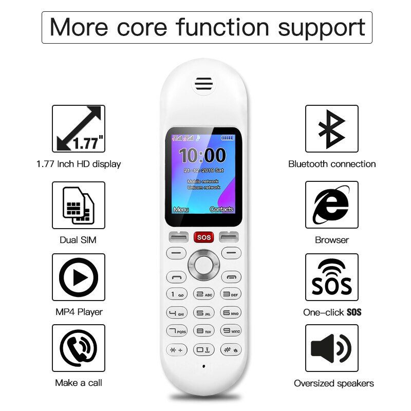 Mafam M30 Mobile Phone Bluetooth 5.2 Stereo Speaker Powerbank Mutlifunction Telephone SOS Dial Speed Call Dual Sim Novel