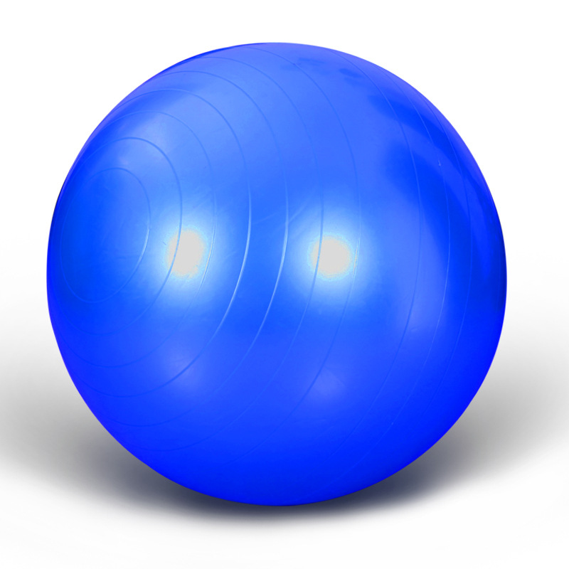 Yoga Exercise Ball Pilates Fitness Gym Balance Fit ball Anti Burst Slip Resistant Balance Ball for Workout Fitness: Blue