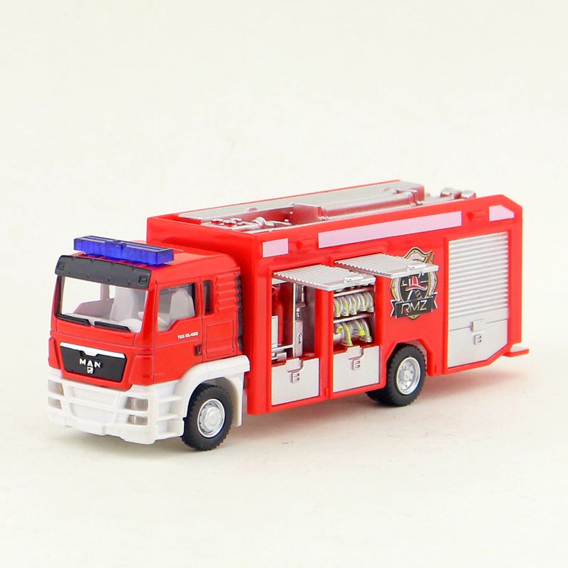 MAN Scania Shell Total bp Castrol Oil Tank Truck Simulation Diecasts & Toy Vehicles RMZ city 1:64 Alloy Car Model For Boys: PURPLE