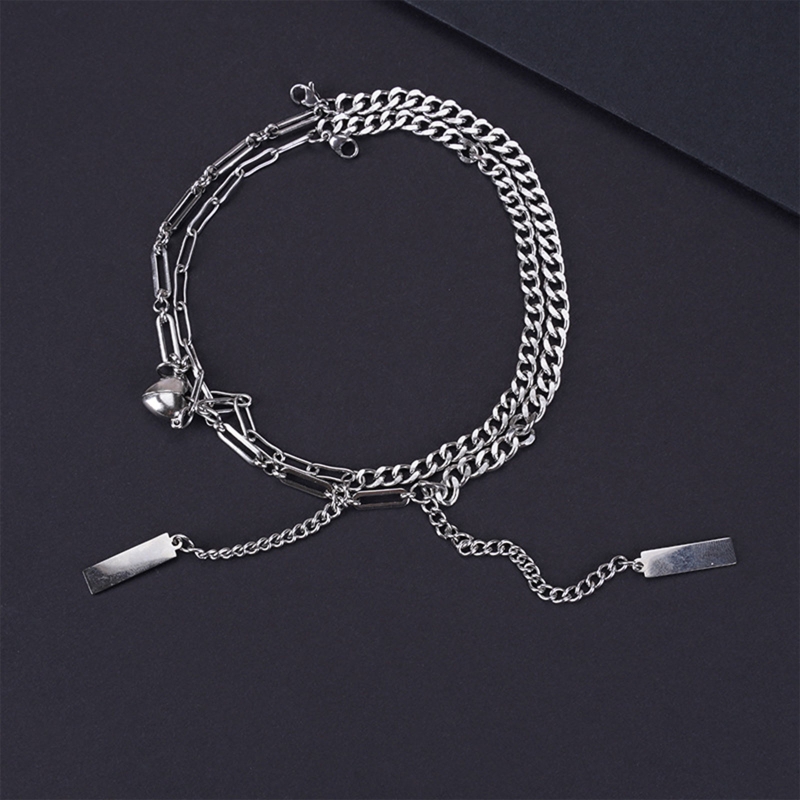1/2 magnetische partnerarmbänder für damen und herren – passende armbänder für verliebte, freund/freundin oder Partner