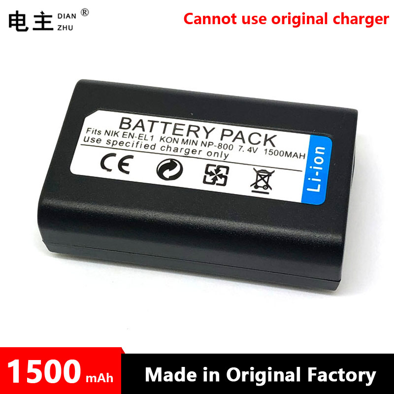 EN-EL1 ENEL1 EN EL1 Battery Charger For Nikon CoolPix E4300 E 4500 4800 5000 5400 5700 8700 500 775 880 885 990 995 camera: WHITE