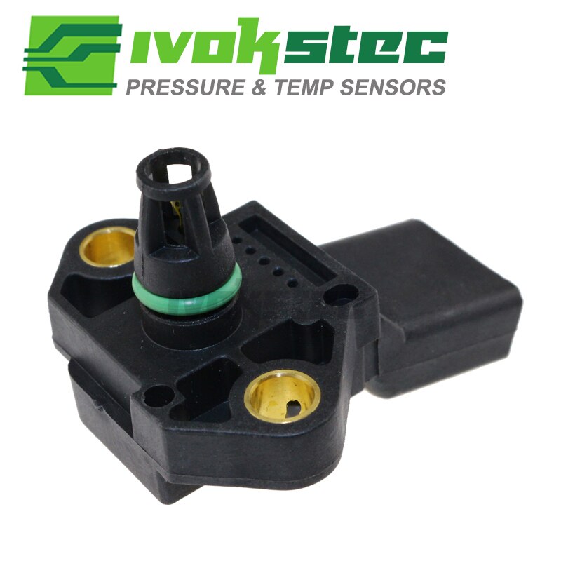 3 Bar Intake Air Boost Pressure MAP Sensor Drucksensor For VW Beetle Golf Jetta Passat Touareg Tiguan CC 1.9 2.0 3.0 5.0 Tdi