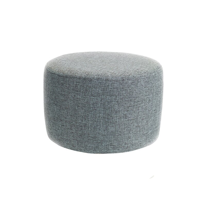 housse tabouret housse pouf rond Housses de tabouret rondes de couleur unie, housse de protection pour repose-pieds, décoration de maison lavable: chair cover S2