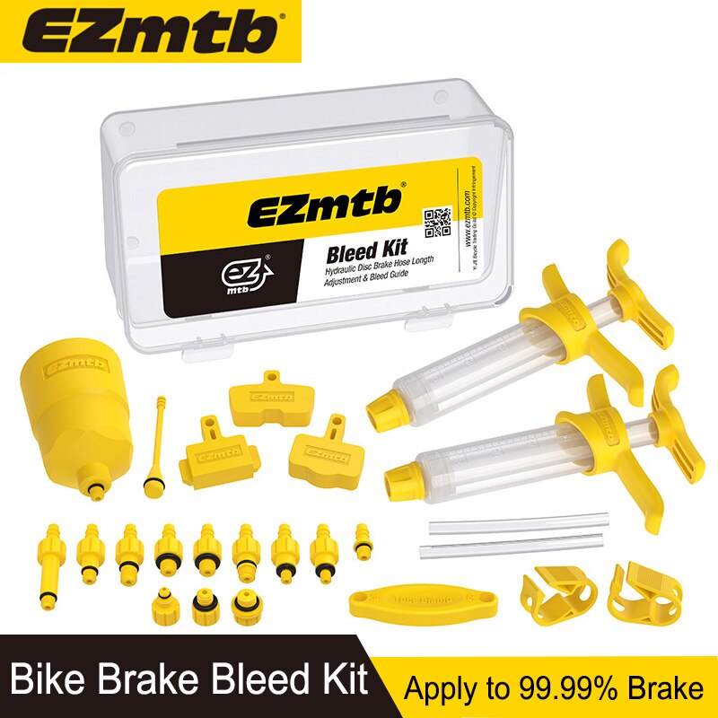 Ezmtb STD Bicycle Bleed Kit Hydraulic Disc Brake Universal Bike Repair Tool For Shiman/magura/hope/sram/avid/mula/hayes: 2021 Lite