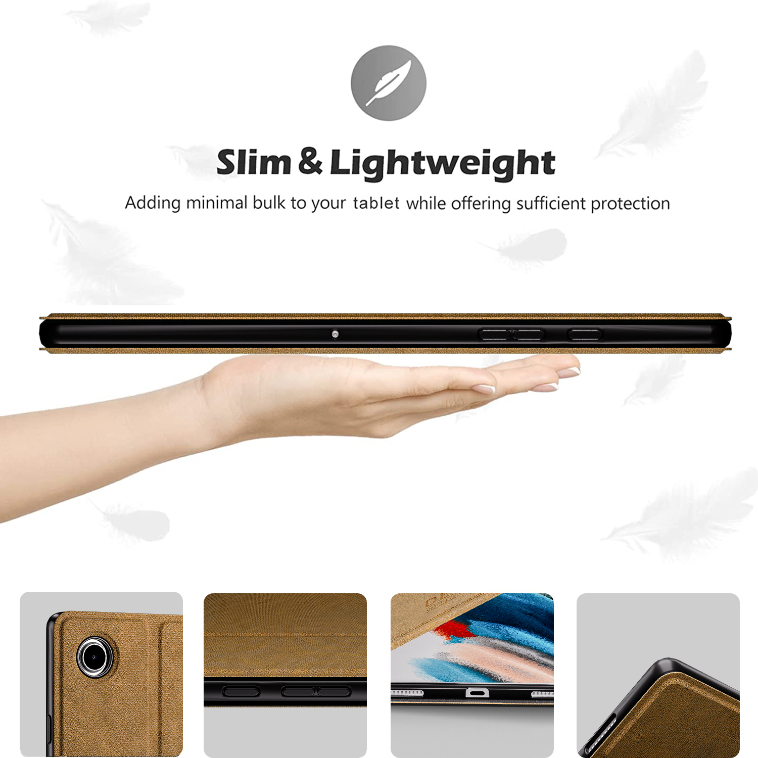 Case For Samsung Galaxy Tab A8 Tablet Cover for Samsung Tab A8 10.5 SM-X200/SM-X205 Flip Folio Stand Protection Case