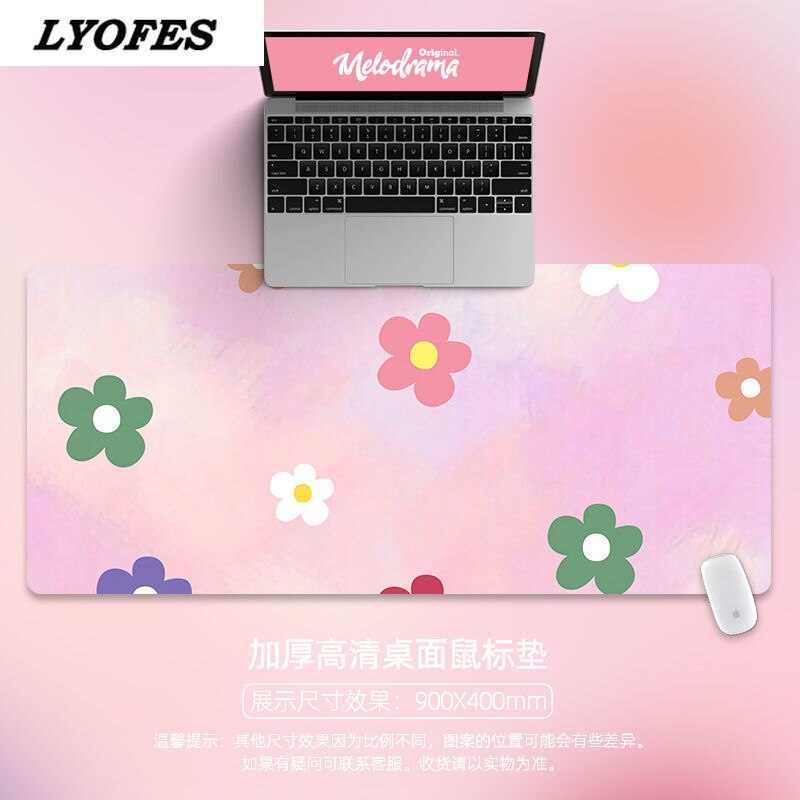 Cute Mouse Pad Large Kawaii Desk Pad Gaming Laptop Mouse Mat Desk Mats Writing Desk Mat Deskpad Home Gamer Office Accessories
