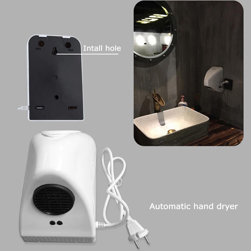 Automatic Infrared Sensor Hand Drying Device Bathroom Hotel Household Hand Dryer Household Bathroom Hand Drying Machine