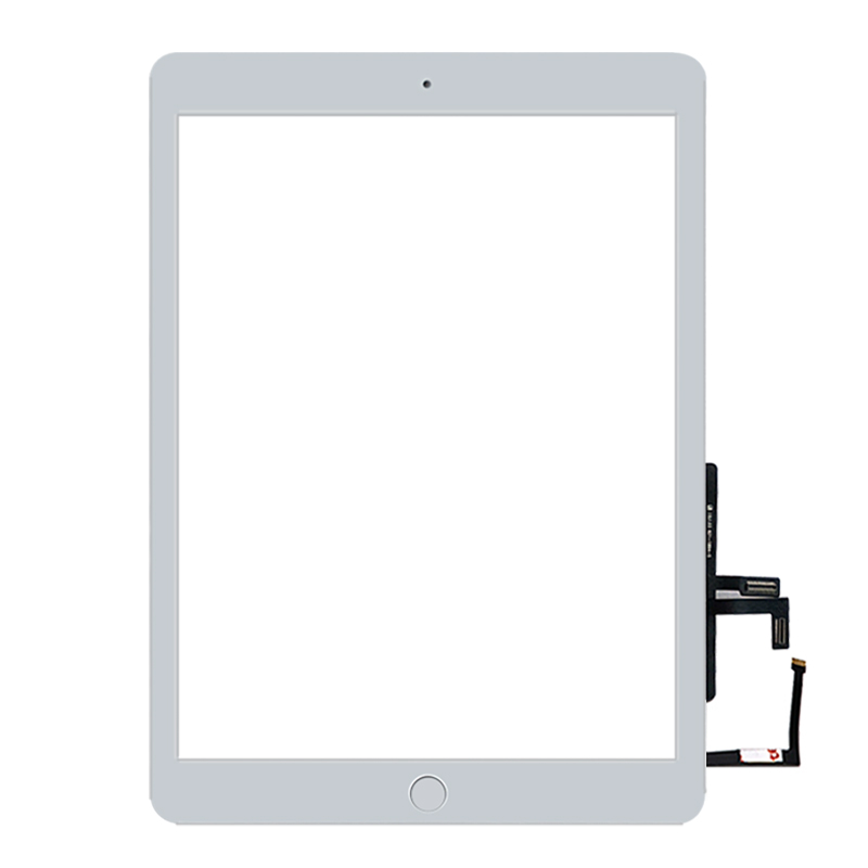 9.7“ For iPad Air 1 iPad 5 A1474 A1475 A1476 Touch Screen Panel Sensor Lcd Front Outer Glass TouchScreen With Button Replace: White No Tool