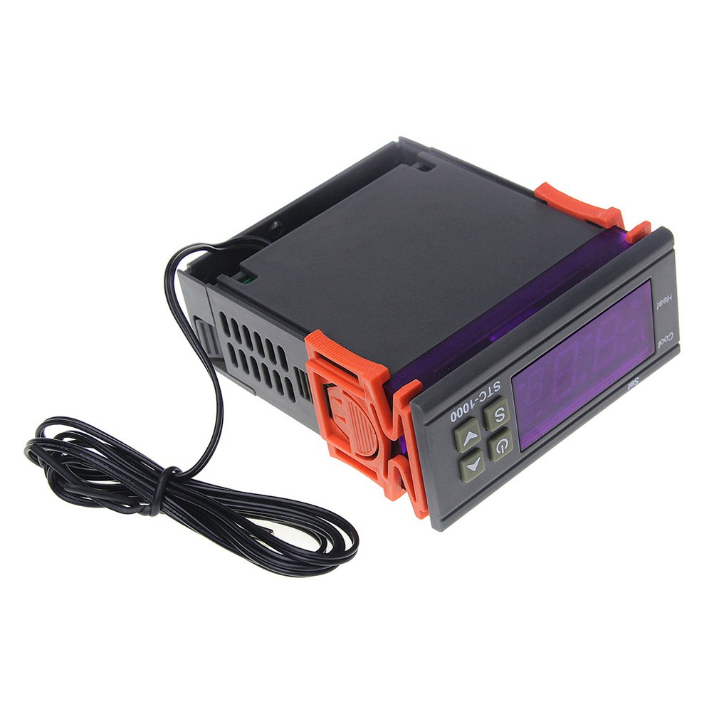 Stc-1000 Dual Relay Output Led Digital Temperature Controller Thermostat Cooling Heating Thermostat