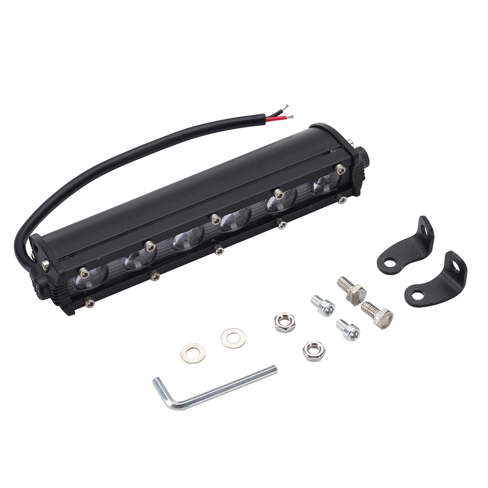 1PC LED Light Bar 8" 60W LED Light Bar Work Light Spot Beam for Driving Offroad Boat Car Tractor Truck 4x4 SUV DRL