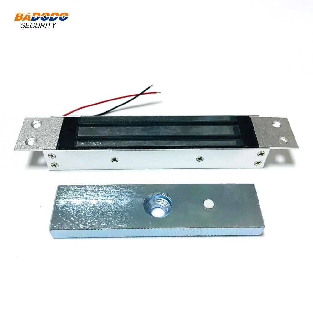 Single door electronic magnetic lock magnetic door lock 180Kg 350Lbs holding force for home access control security