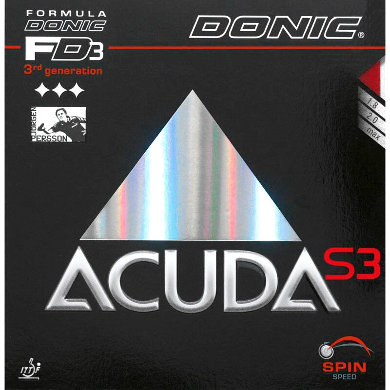 Donic original Acuda S1 S2 S3 Tenis De Mesa espinillas De goma con esponja De Ping Pong Tenis De Mesa