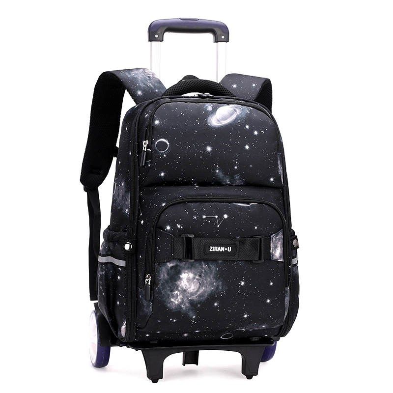 Trolley bagagli borse da scuola per ragazzi ragazze borse da scuola per bambini zaino per bambini Mochilas con zaino per scuola con ruote zaino per bambini