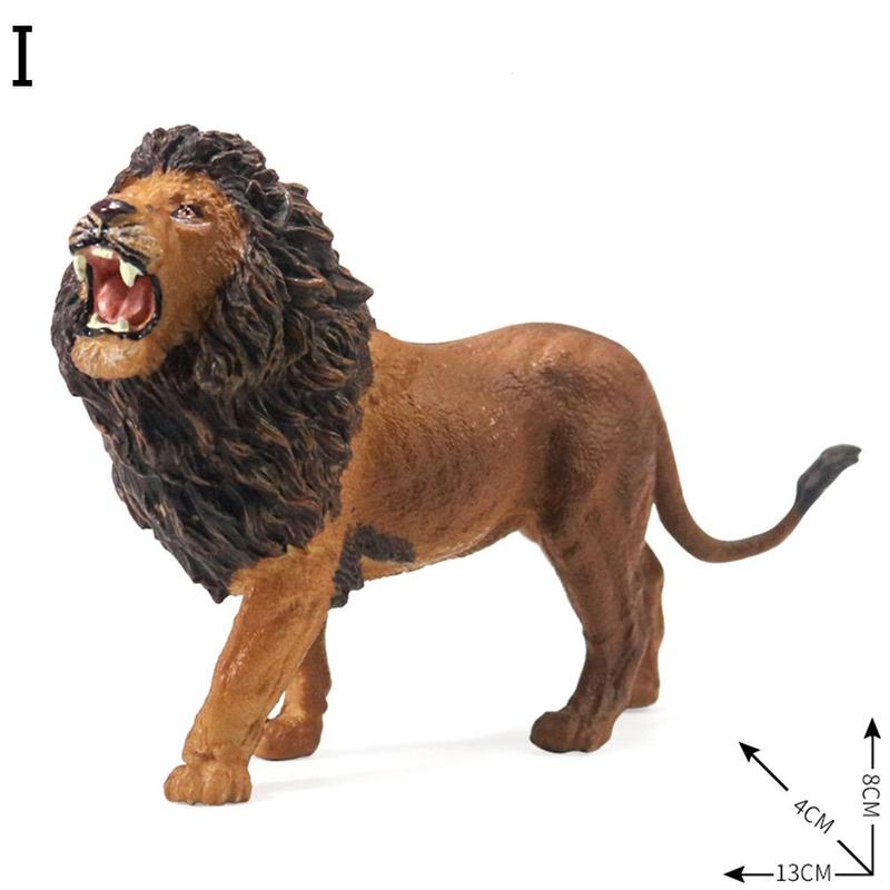 Lifelike wild animals Shaped Toys Realistic Motion Simulation Animal Model for Kids: I