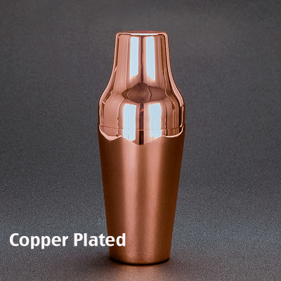 Parisienne Cocktail Shaker-Franse Stijl-20 Oz: Copper Plated