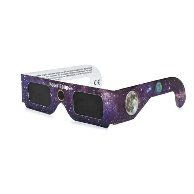 5 pièces lunettes éclipse solaire éclipse lunettes de vue chênes polymère noir