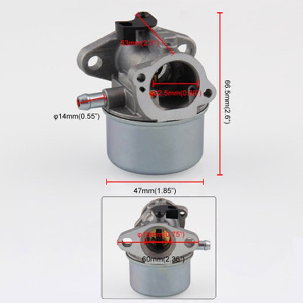 Bộ Chế Hòa Khí Cho BRIGGS & STRATTON 799868 498254 497347 497314 498170 Carb 50 657 I.1036948369