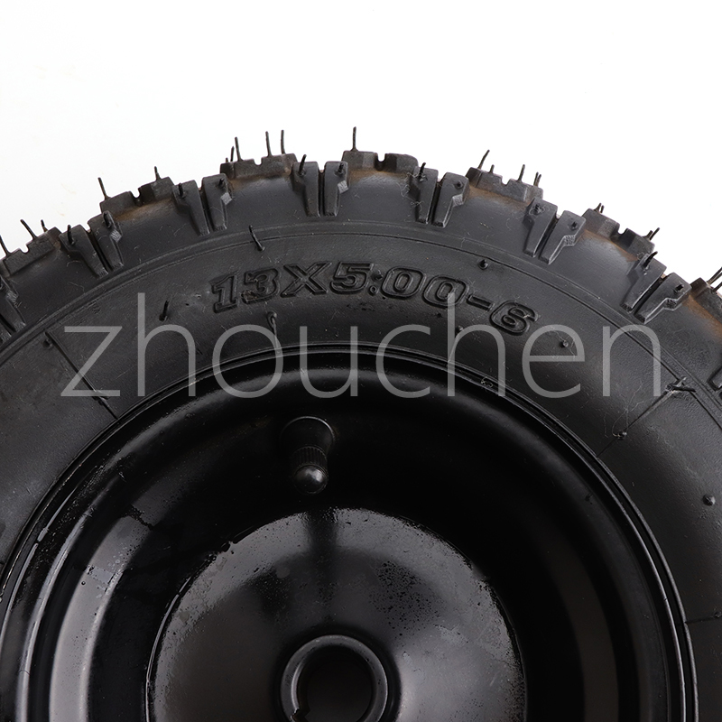 Motorradzubehör 13 x 5.00-6 zoll rad schneepflugrad schmetterlingsblumenreifen 13 * 5.00-6 zoll strandrad