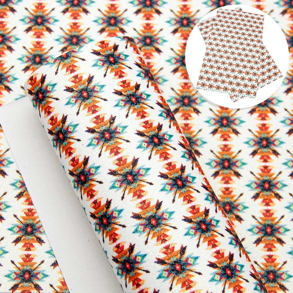 Veer Dreamcatcher Pijl Glitter Pu Kunstleer Kunstleer Stof Synthetisch Diy Waterdichte Naaien Boog Tas Broche Auto 20X33CM: 1091138011