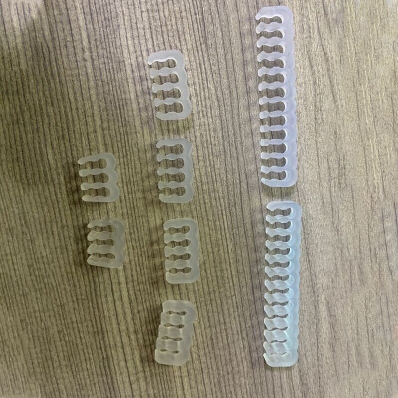 8 PCS/Lot PP câble peigne carte mère 6/8/24 broches PC câbles d'alimentation câblage pour 2.5-3.4mm câble gestionnaire blanc