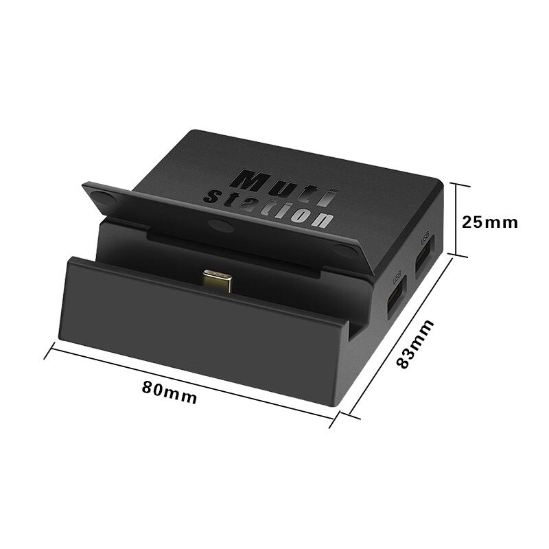 8 in 1 type c hub docking station telefon lader holder stativ kortleser usb c til hdmi adapter for huawei  p30 p20 pro