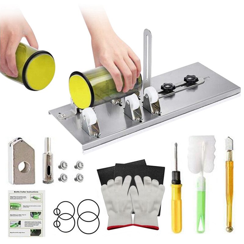 Diy-glasflaschenschneider, verstellbare größen,... – Grandado
