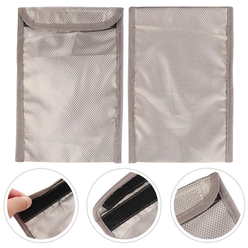 1pc RF Signal Lock Bag Sign Case Keychain Faraday Cage Bag for Car Keys Without Key Against Radiation Mobile Phone