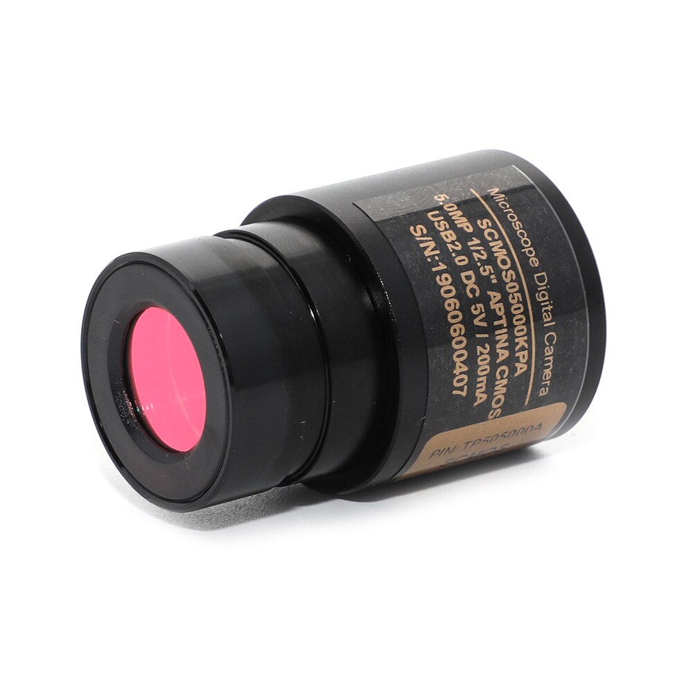 SCMOS 1.3MP Microscope caméra oculaire numérique USB2.0
