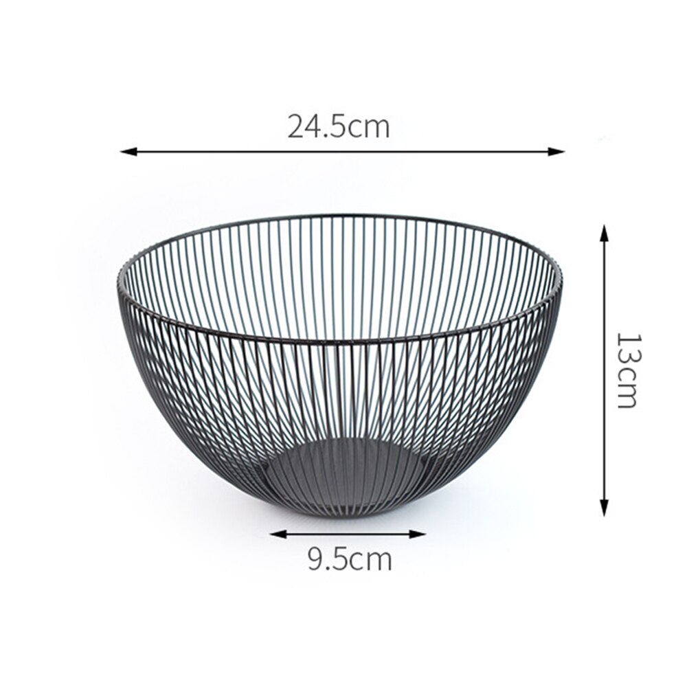nordisch Minimalistischen Obst Korb Metall Draht Container Küche Ablauf Gestell Lagerung Platte Organizer für Wein Glas Gemüse Snack: B