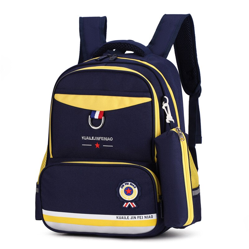 Torby szkolne chłopcy dziewczęta plecaki dla dzieci plecak robić szkoły podstawowej ortopedyczne tornistry plecak plecak dziecięcy mochila infantil: żółty