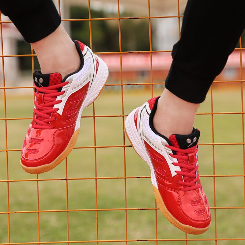 Casais casuais tênis esportivos sapatos de badminton leve tênis de treinamento confortável voleibol sapatos femininos de alta qualidade