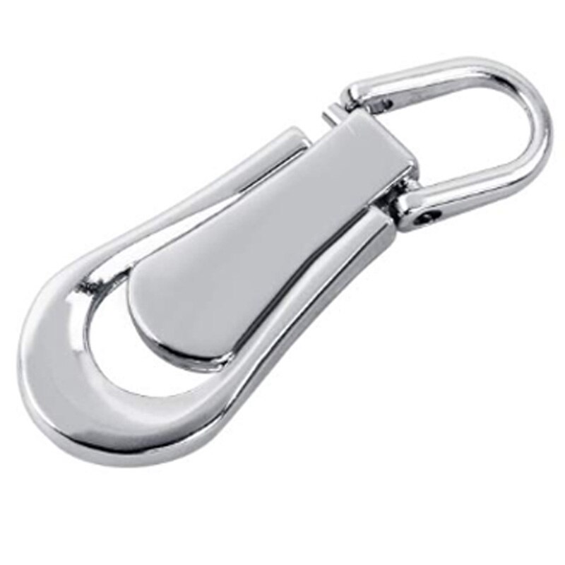 16 pièces tirette tirer onglets remplacement robuste fermeture éclair Fixer fermeture éclair étiquettes réparation tirer Tab pour vêtements, valise, sac à dos, bricolage Cra