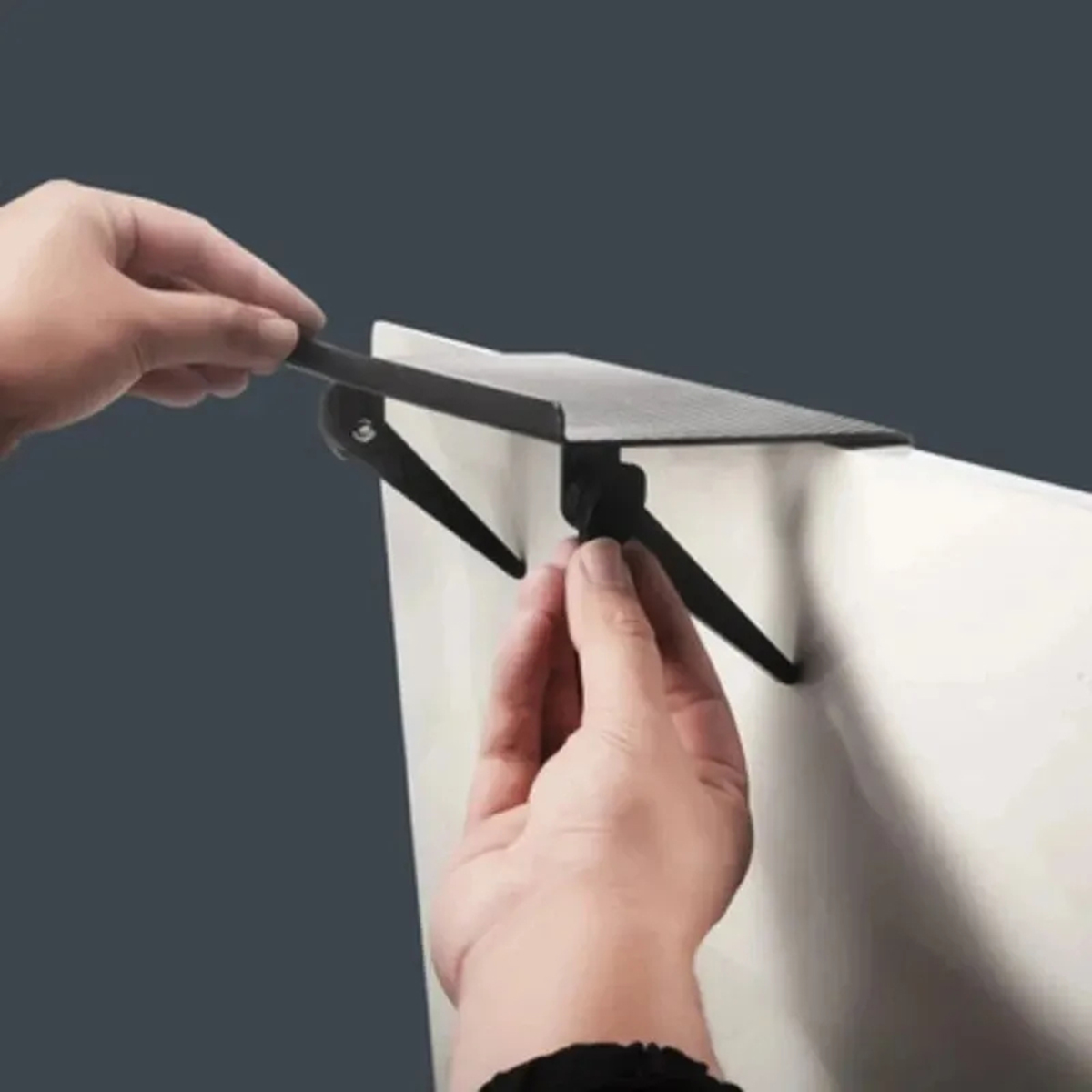 Förvaringsställ för 1pc datorer och tv-skärmar, trådlös router, set-top-boxställ, utan perforerad förvaringskonsol, divine tool