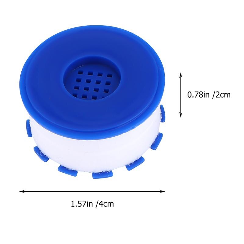 3 stücke klopfen Wasser Laufen Wasser Pp Baumwolle Filter Sieb klopfen Wasser Färber Küche Wasserhahn Filter für Küche Schlecht