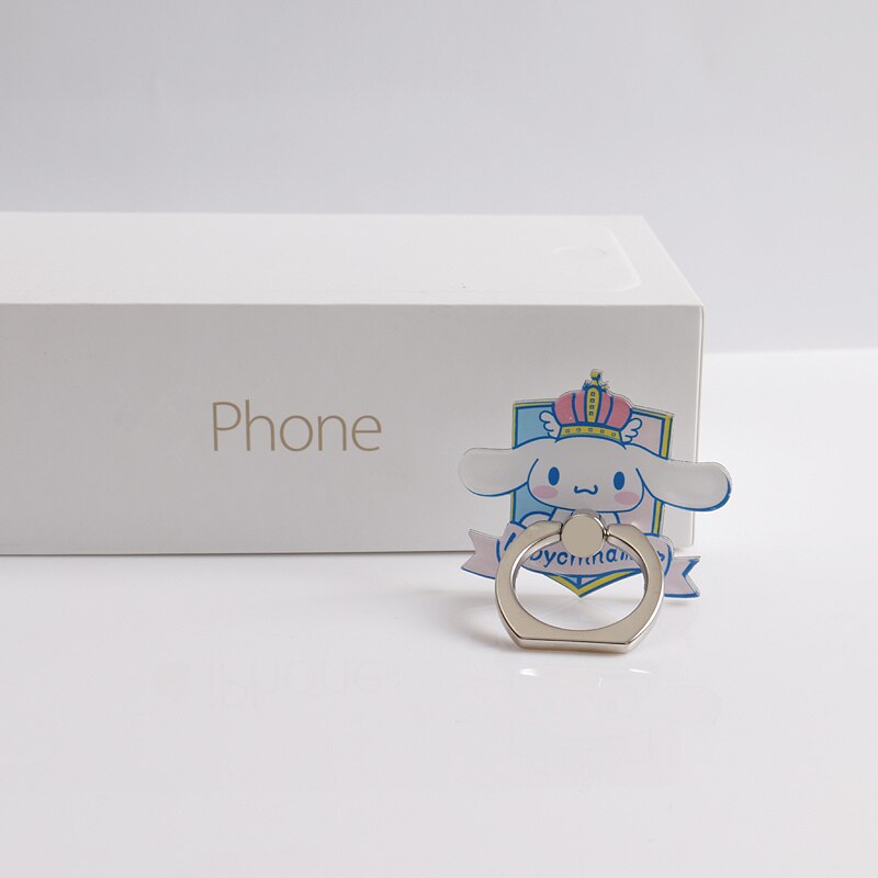 Phone Holder Ring cute Mobile Phone Stand Rings Finger Ring Holder Cute Melody Twins Star suporte celular for iPhone: 5