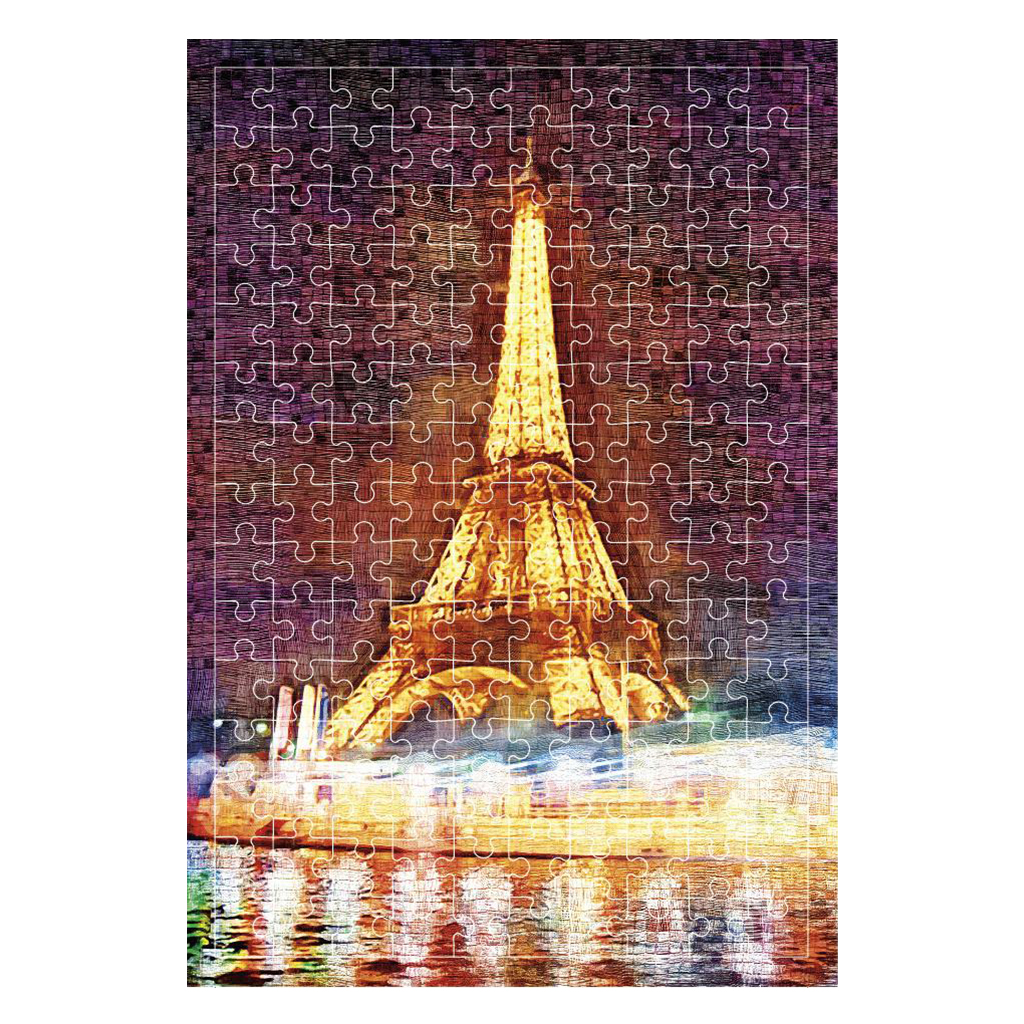 Mini Puzzle de peinture, Capsule de Test, Puzzle difficile à assembler soi-même, de 12 ans et plus, 6x4 pouces: eiffel tower
