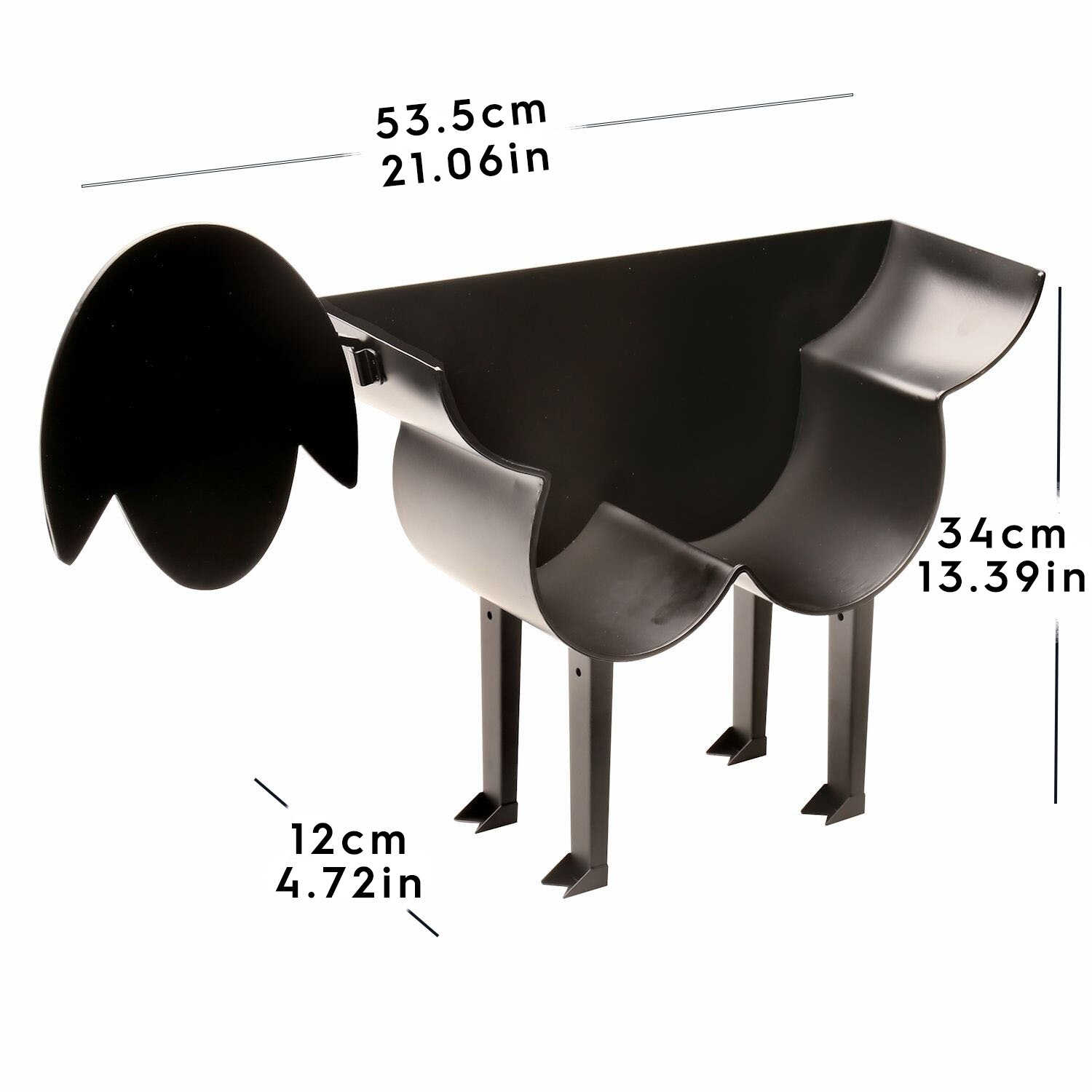 Support de papier toilette en mouton décoratif, support de rangement de mouchoirs de cuisine, porte-rouleau de papier toilette, rangement de fer de salle de bains