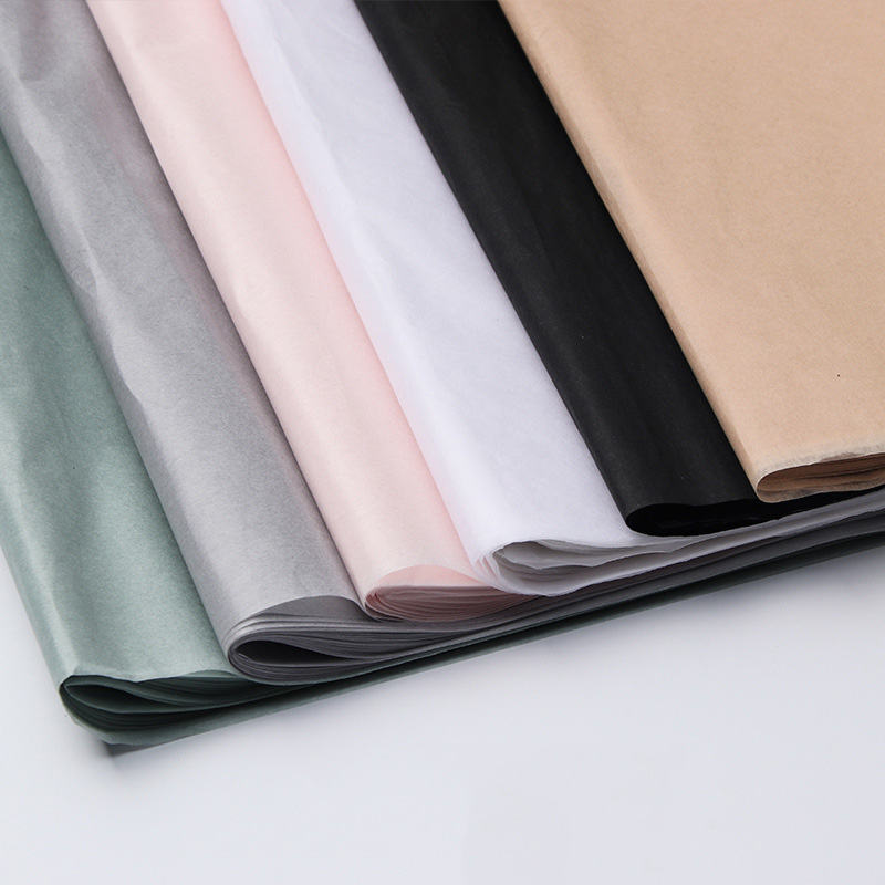 40pcs/set High 52*75cm Tissue Paper Flower Clothing Shirt Shoes Packaging Craft Paper Roll Wine Wrapping Papers