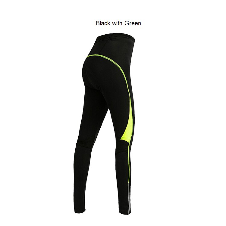 WOSAWE jesienne letnie damskie spodenki na rower MTB górskie spodnie rowerowe oddychające spodnie sportowe z klockami: Green Pant / S