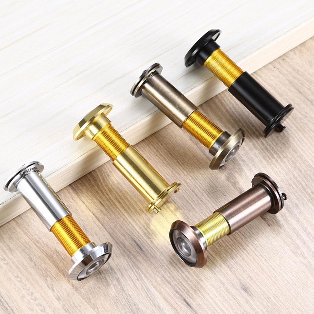 Deur Oog Gat 200 Graden Groothoek Deur Viewer Glazen Deur Kijkers Verstelbare Security Verborgen Lens Kijkgaatje V3T3