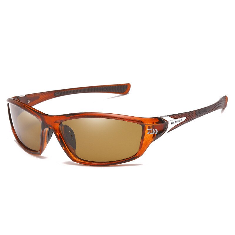 Daiwa ramme hd polariserede solbriller pro fiskeri briller vandreture løb golf udendørs sport solbriller  p120: 7